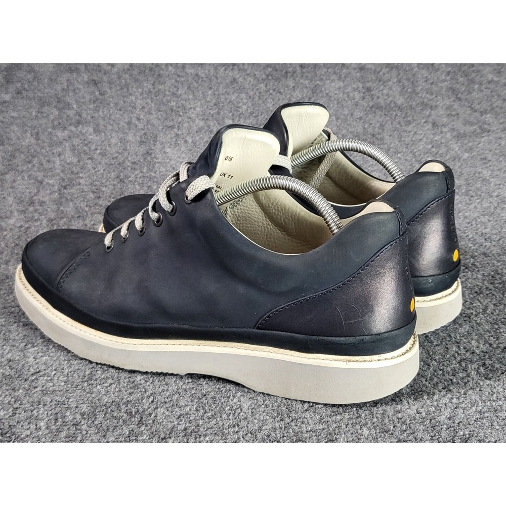 Samuel Hubbard Fast Sneakers Mens Sz 12 Navy Nubuck Leather Vibram Walking Shoes - Picture 2 of 9